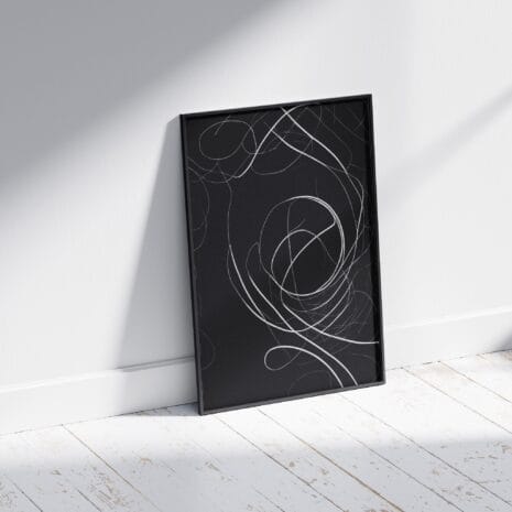 Natural Harmony Framed Poster Mockup 1