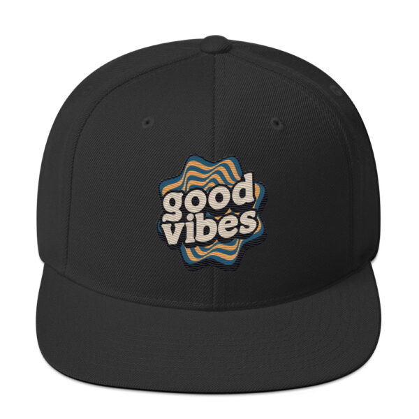 Groovy Good Vibes Snapback - Image 2