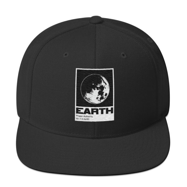 Minimalist Moon Proper Authority Snapback - Image 2