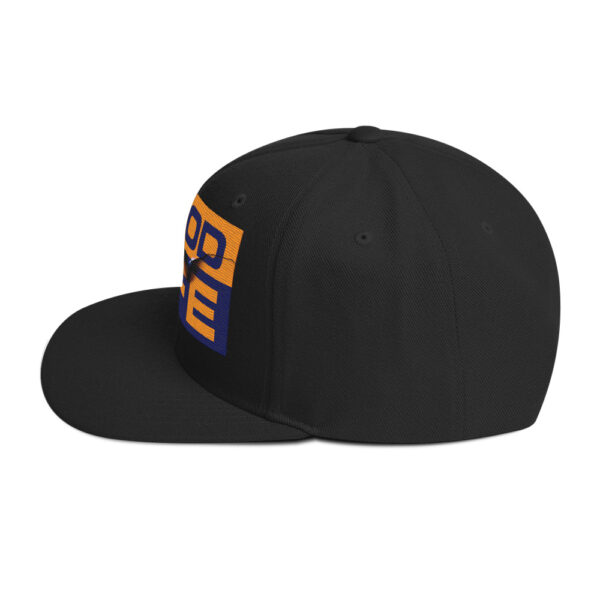 Edgy Burned Paper Good Life Snapback - Image 4