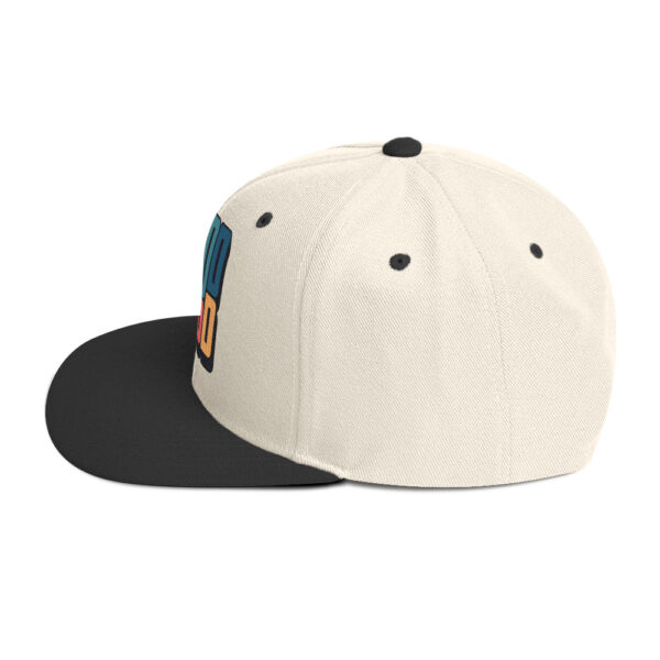 Retro Colorful Positive Vibes Good Mood Snapback - Image 20