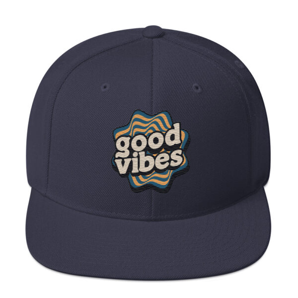 Groovy Good Vibes Snapback - Image 10