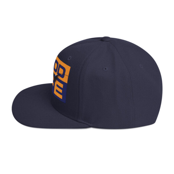 Edgy Burned Paper Good Life Snapback - Image 11