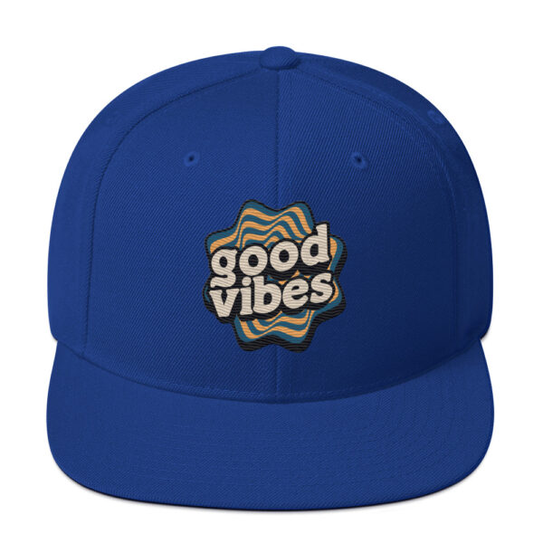 Groovy Good Vibes Snapback - Image 6