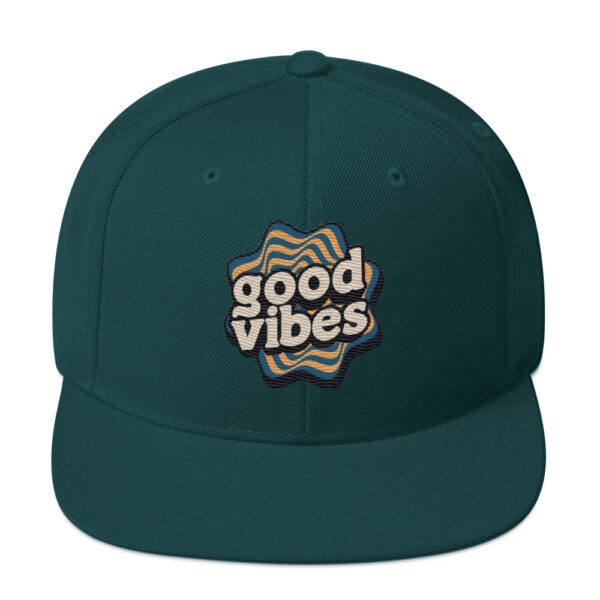 Groovy Good Vibes Snapback - Image 14