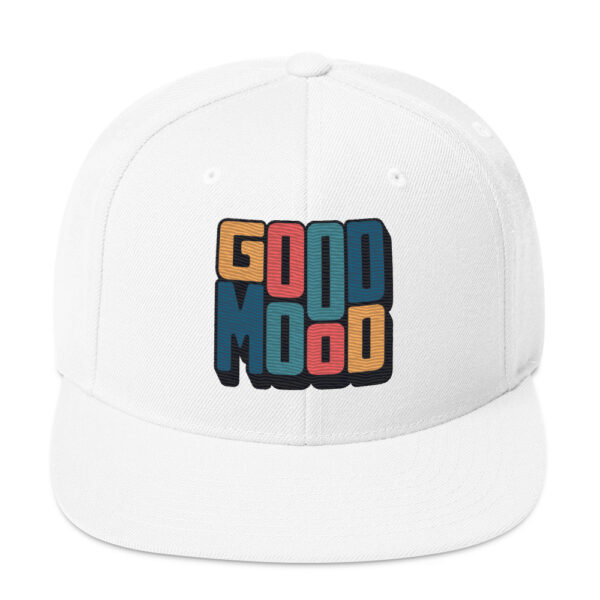 Retro Colorful Positive Vibes Good Mood Snapback