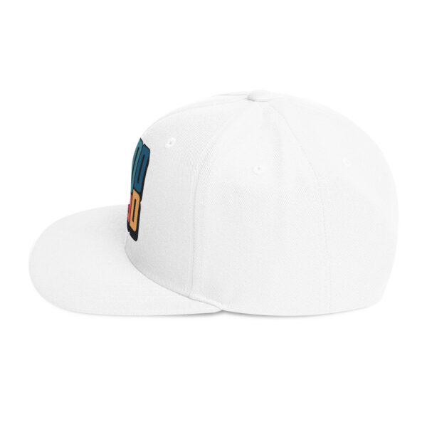 Retro Colorful Positive Vibes Good Mood Snapback - Image 23