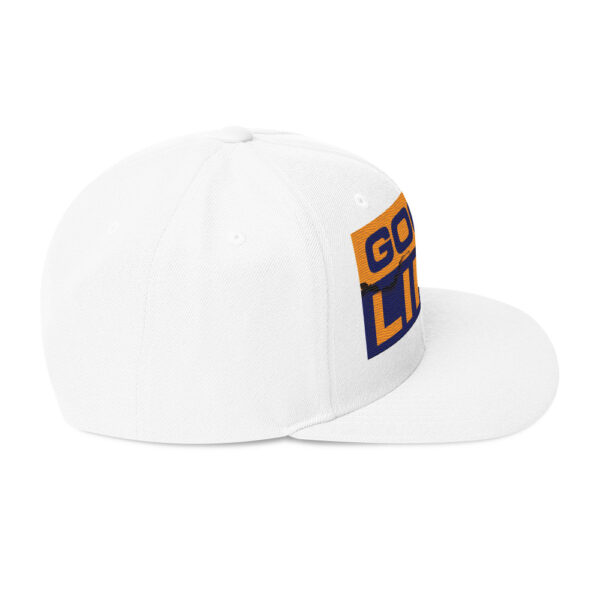 Edgy Burned Paper Good Life Snapback - Image 24