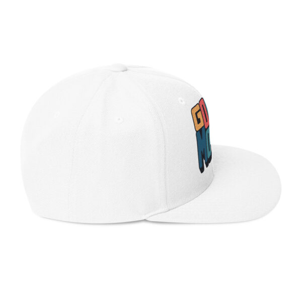 Retro Colorful Positive Vibes Good Mood Snapback - Image 24