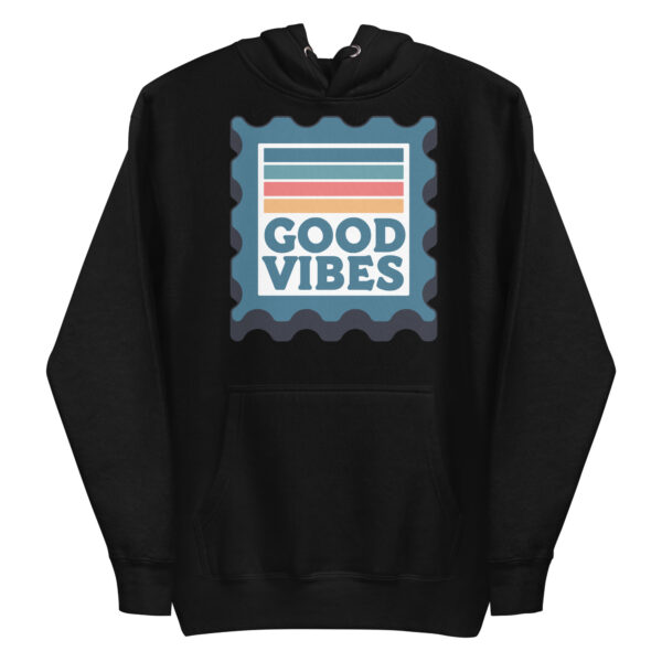 Retro Good Vibes Stamp Hoodie