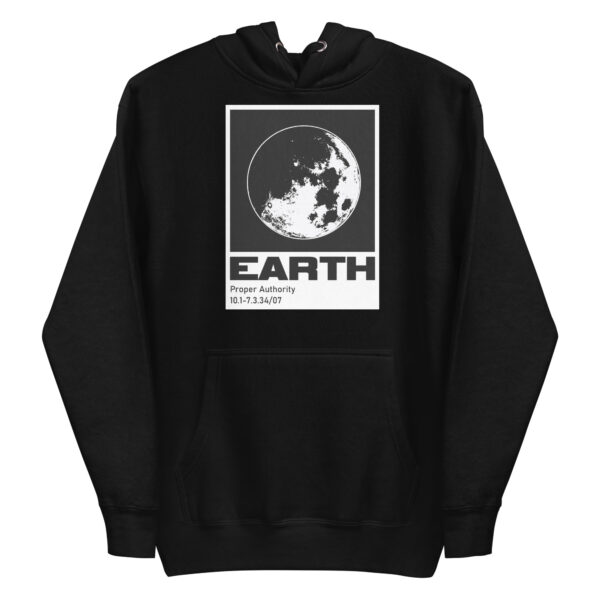 Minimalist Moon Proper Authority Hoodie