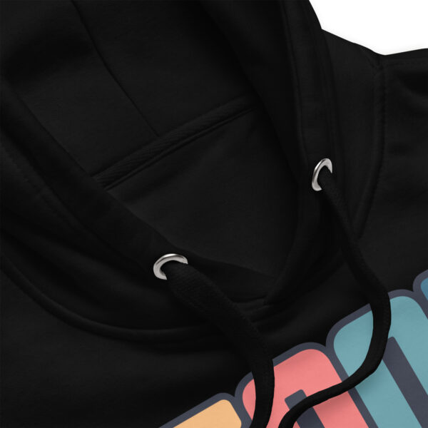 Retro Colorful Positive Vibes Good Mood Hoodie - Image 2