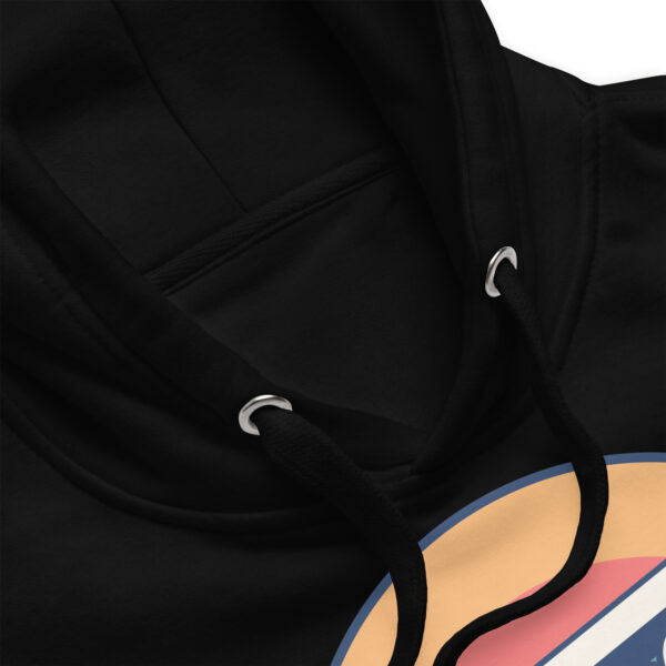 Retro Good Vibes Circle Hoodie - Image 2