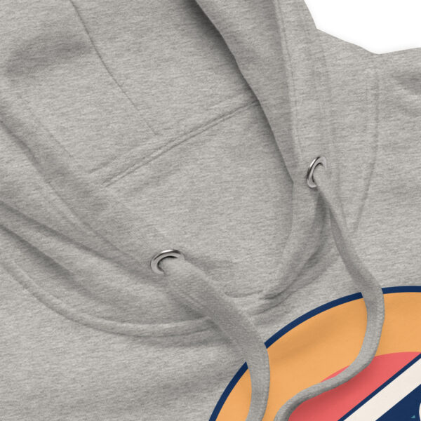Retro Good Vibes Circle Hoodie - Image 6