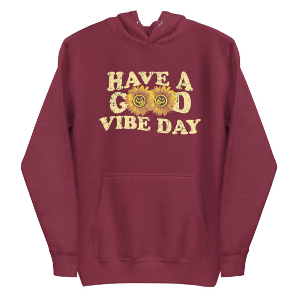 Have a Good Vibe Day Sunflower Retro Hoodie - Image 11