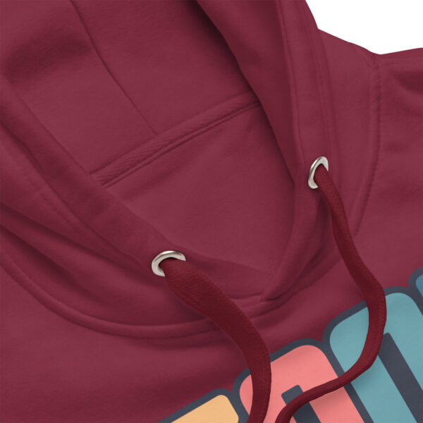 Retro Colorful Positive Vibes Good Mood Hoodie - Image 4