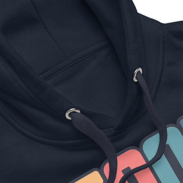 Retro Colorful Positive Vibes Good Mood Hoodie - Image 3