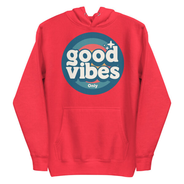 Good Vibes Only Retro Positive Energy Hoodie - Image 13
