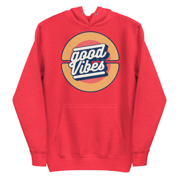 Retro Good Vibes Circle Hoodie - Image 14