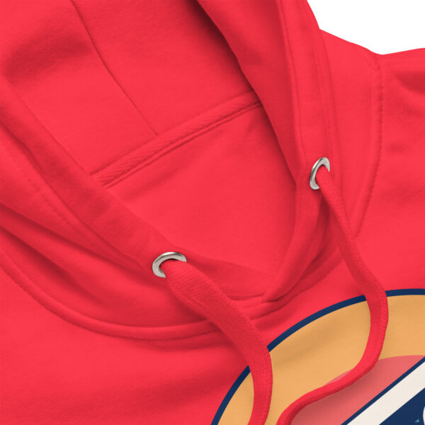 Retro Good Vibes Circle Hoodie - Image 5
