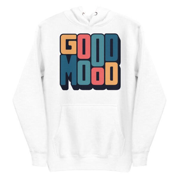 Retro Colorful Positive Vibes Good Mood Hoodie
