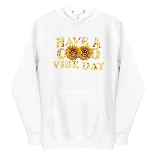 Have a Good Vibe Day Sunflower Retro Hoodie - Image 17