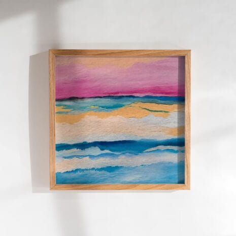Breath Ripple Framed Poster Mockup 1