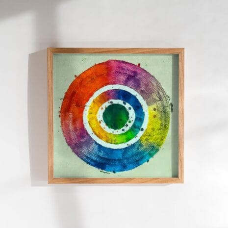 Reignite Flame Framed Poster Mockup 1
