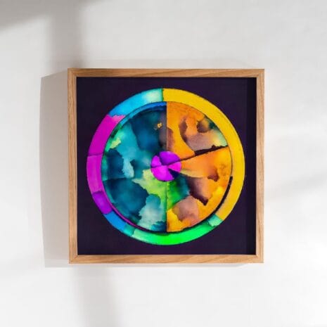 Muted Time Framed Poster Mockup 1