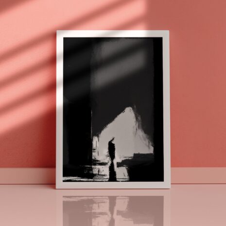 Fearless Forward Framed Poster Mockup 1