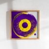 Radiant Rings Framed Poster Mockup 1