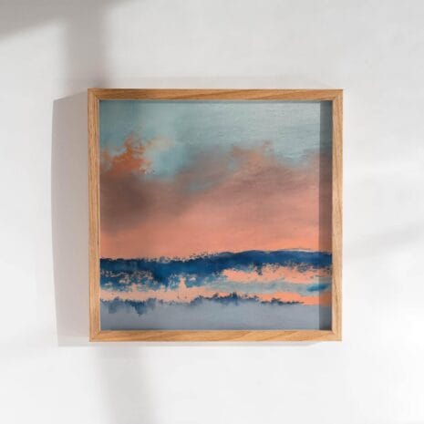 Thin Foam Framed Poster Mockup 1