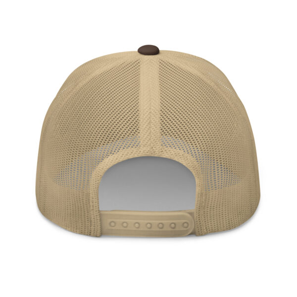 Retro Colorful Positive Vibes Good Mood Trucker Hat - Image 11