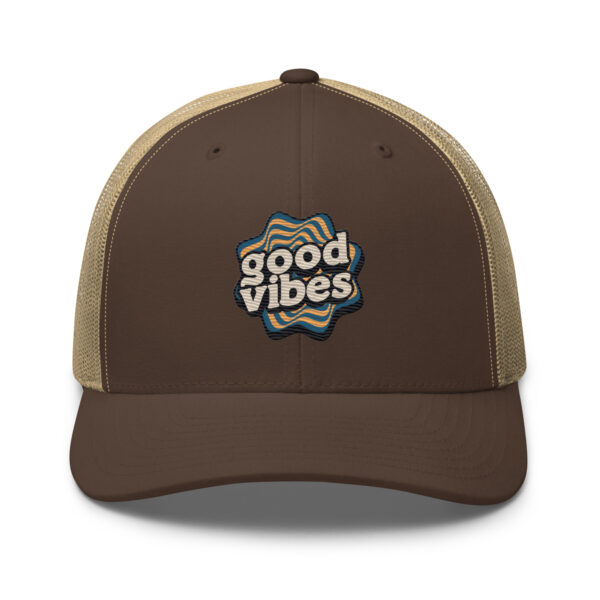 Groovy Good Vibes Trucker Hat - Image 14