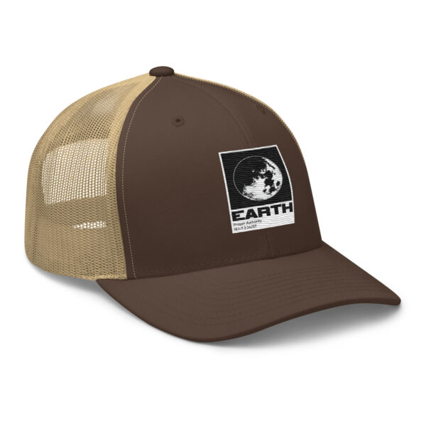 Minimalist Moon Proper Authority Trucker Hat - Image 16