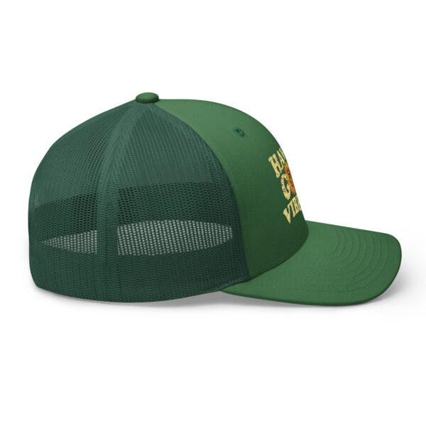 Have a Good Vibe Day Sunflower Retro Trucker Hat - Image 19