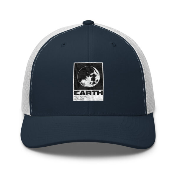 Minimalist Moon Proper Authority Trucker Hat - Image 5