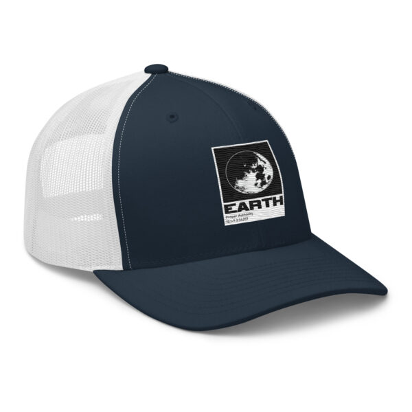 Minimalist Moon Proper Authority Trucker Hat - Image 8