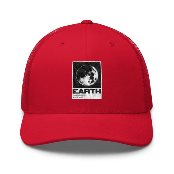 Minimalist Moon Proper Authority Trucker Hat - Image 9