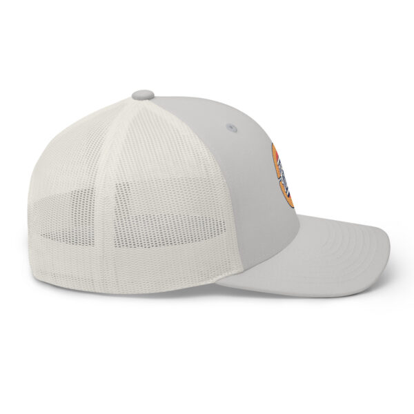 Retro Good Vibes Circle Trucker Hat - Image 15