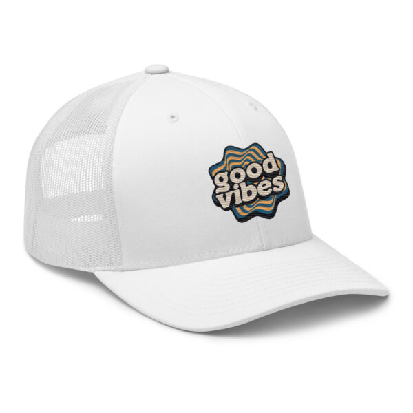 Groovy Good Vibes Trucker Hat - Image 24