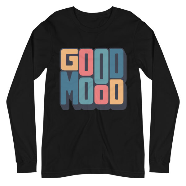 Retro Colorful Positive Vibes Good Mood Long Sleeve