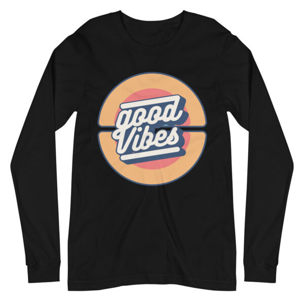 Retro Good Vibes Circle Long Sleeve
