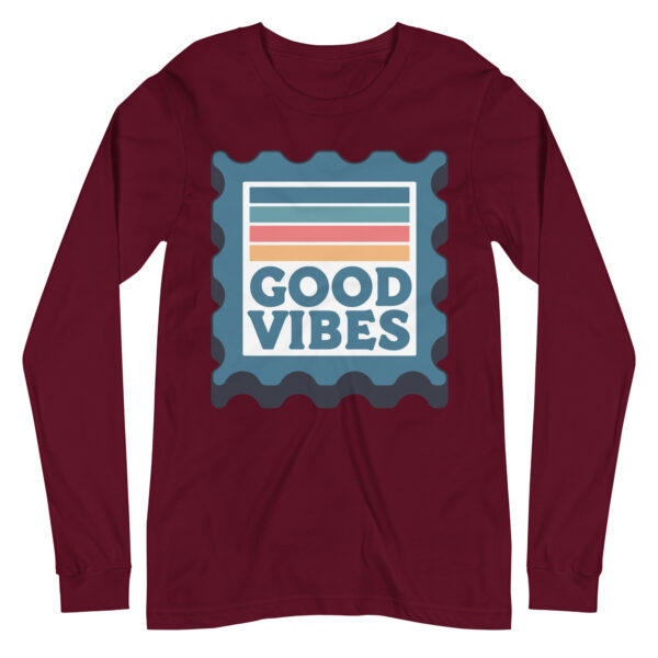 Retro Good Vibes Stamp Long Sleeve - Image 11