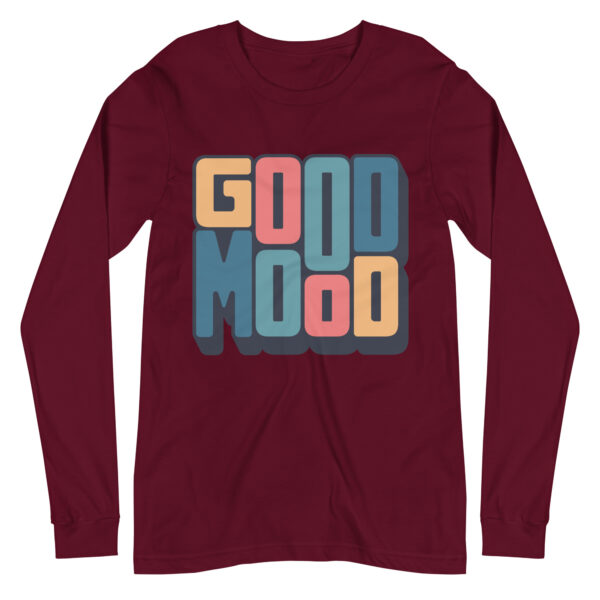 Retro Colorful Positive Vibes Good Mood Long Sleeve - Image 11