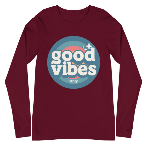 Good Vibes Only Retro Positive Energy Long Sleeve - Image 11
