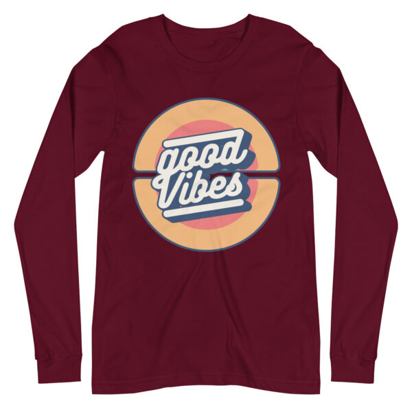 Retro Good Vibes Circle Long Sleeve - Image 11