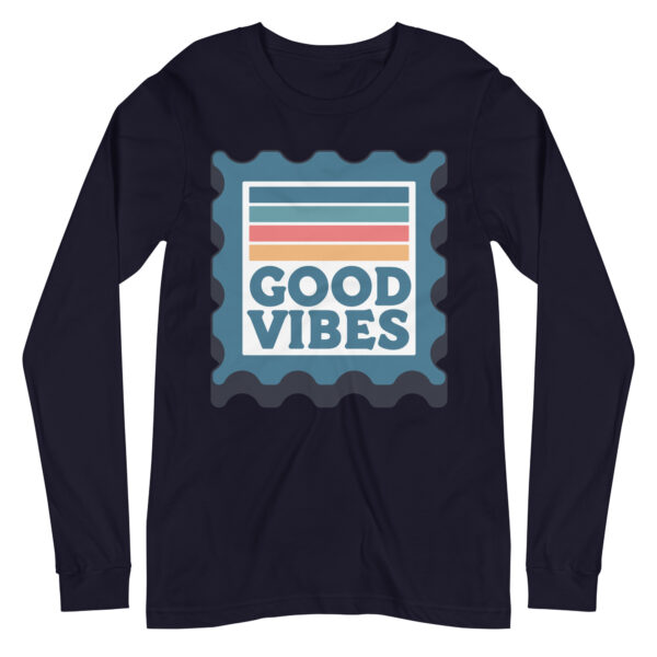 Retro Good Vibes Stamp Long Sleeve - Image 9
