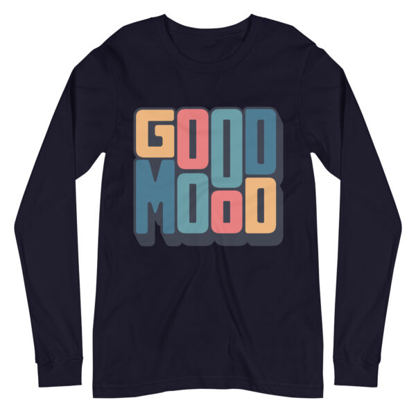 Retro Colorful Positive Vibes Good Mood Long Sleeve - Image 9