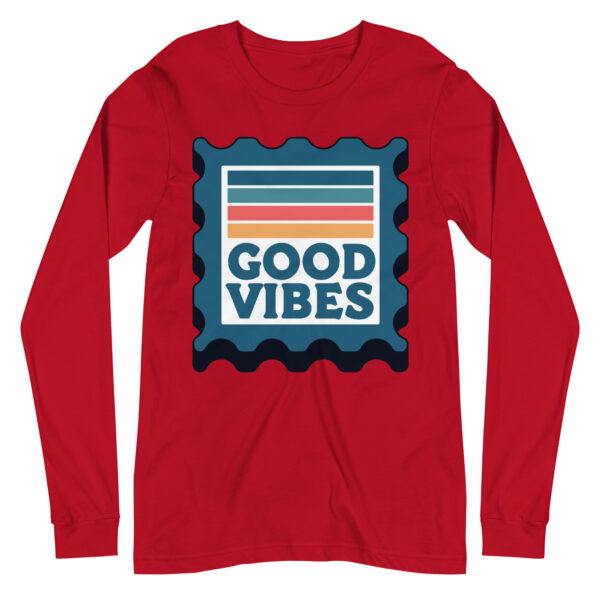 Retro Good Vibes Stamp Long Sleeve - Image 13